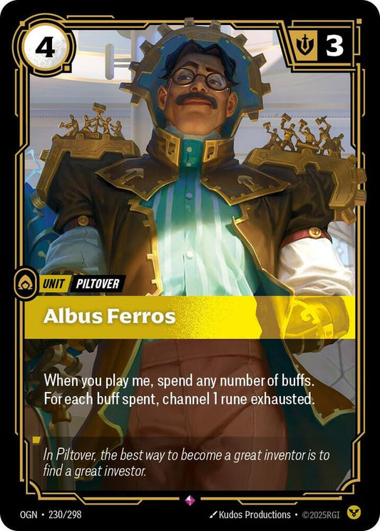 Riftbound TCG! Albus Ferros - Origins (OGN)
