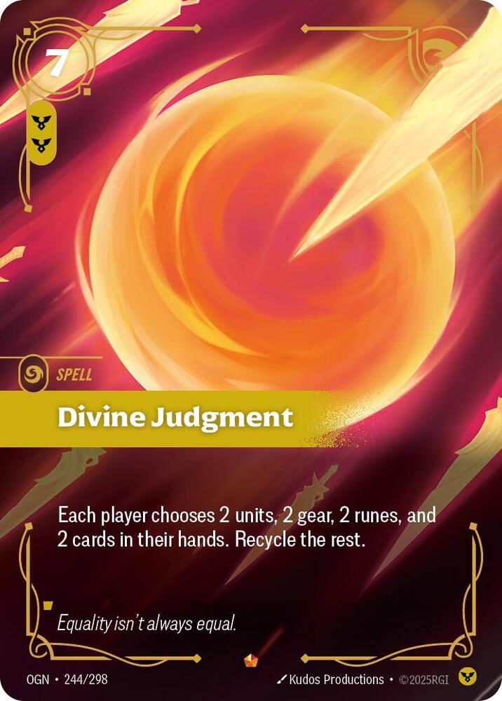 Riftbound TCG! Divine Judgment - Origins (OGN)