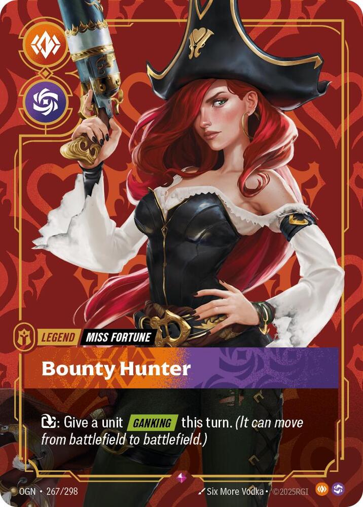 Riftbound TCG! Miss Fortune - Bounty Hunter - Origins (OGN)