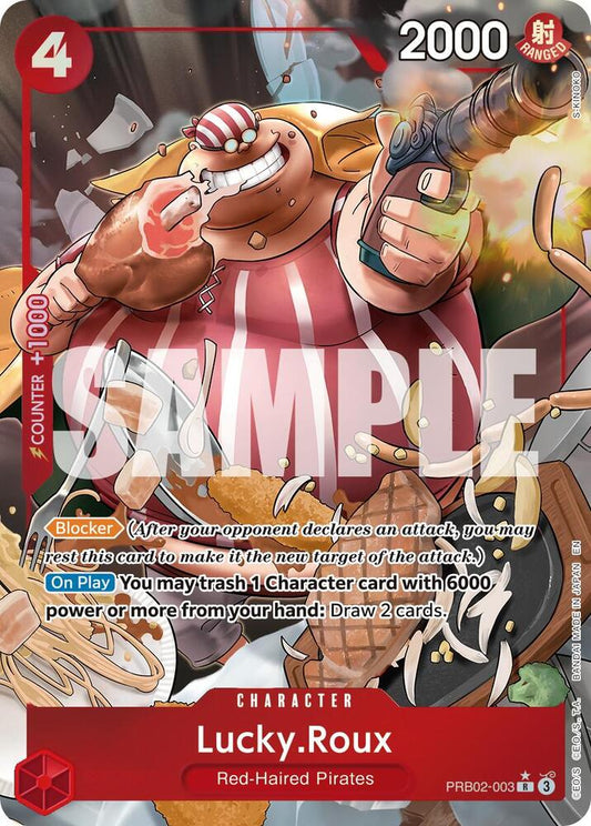 One Piece TCG! Lucky.Roux (Alternate Art) - Premium Booster -The Best- Vol. 2 (PRB-02)
