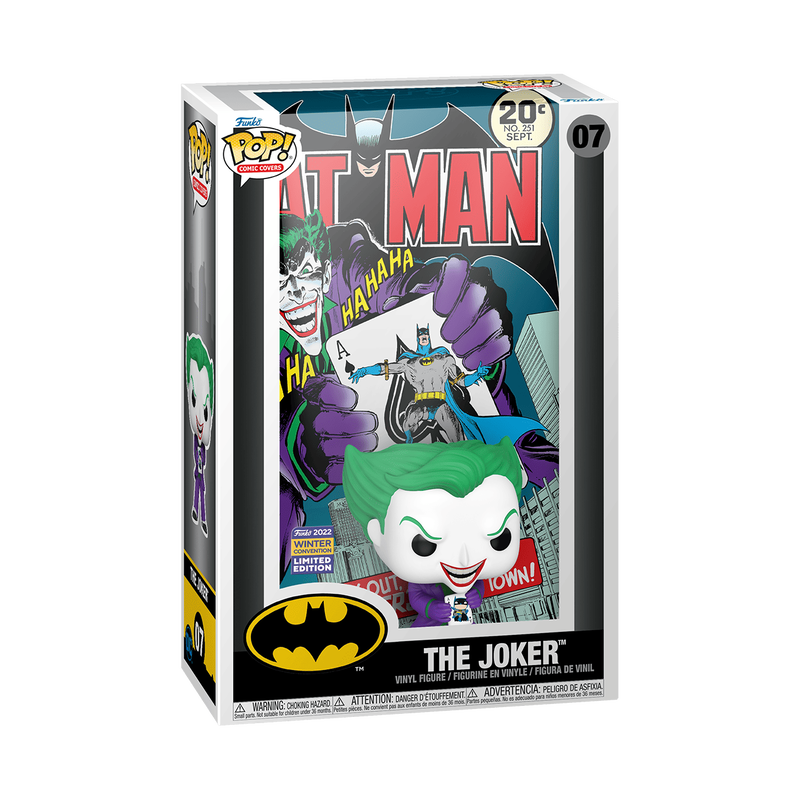 Funko POP! The Joker COMIC COVER DC 2022 WINTER CONVENTION