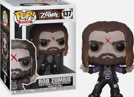 Funko POP! Rocks: Rob Zombie #137 + Protector