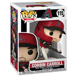 Funko Pop! MLB Baseball Arizona Diamondbacks Corbin Carroll 115 + Pop Protector