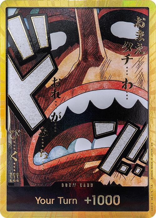 One Piece TCG! DON!! Card (Usopp) (Gold) - Premium Booster -The Best- Vol. 2 (PRB-02)