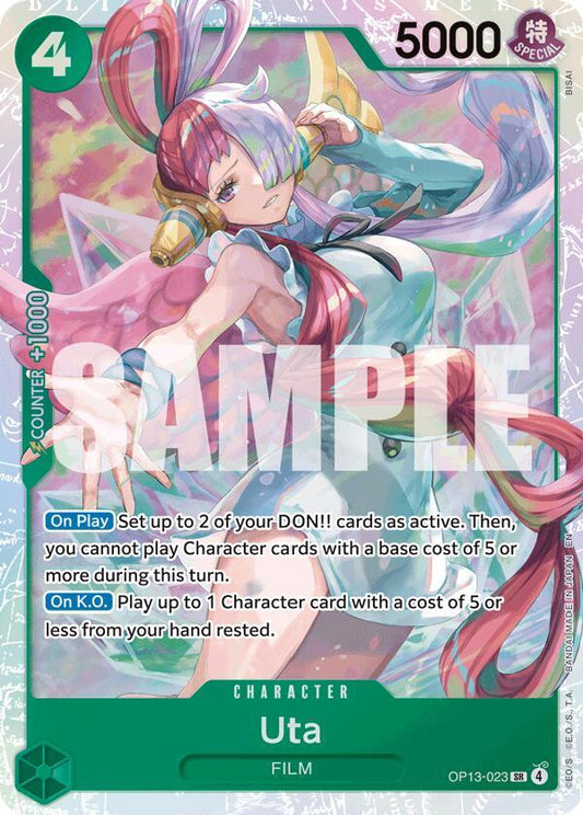 One Piece TCG! Uta - Carrying On His Will (OP13)