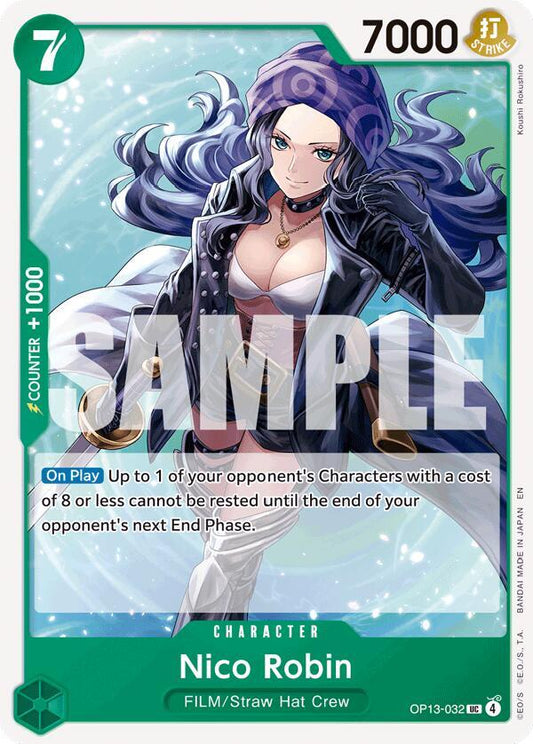 One Piece TCG! Nico Robin - Carrying On His Will (OP13)