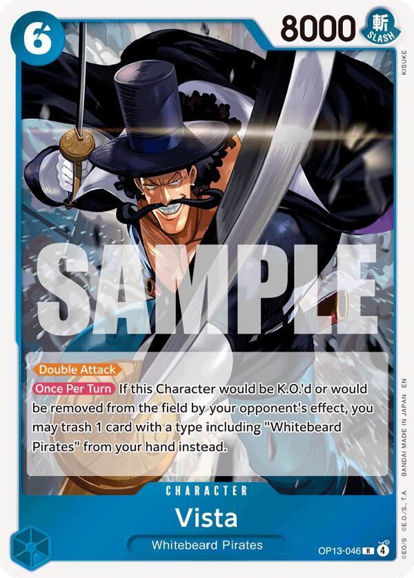 One Piece TCG! Vista - Carrying On His Will (OP13)