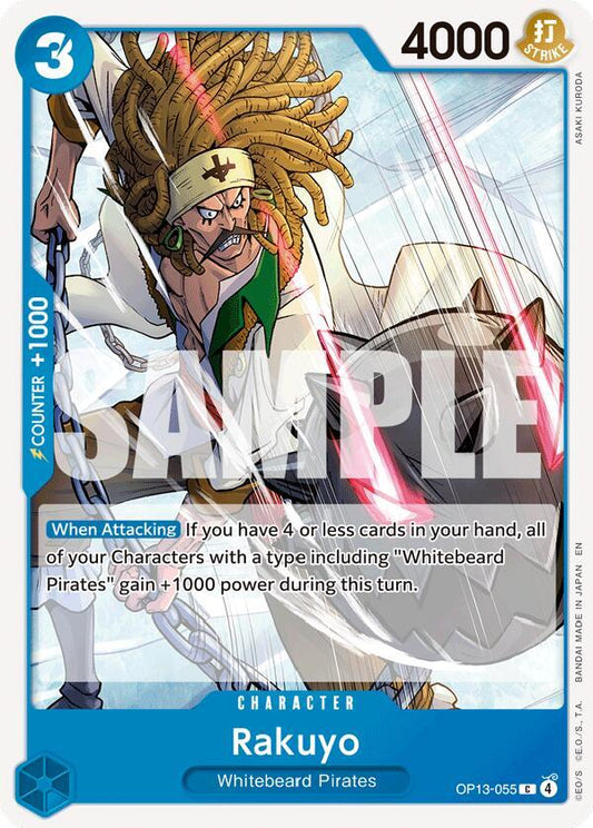 One Piece TCG! Rakuyo - Carrying On His Will (OP13)