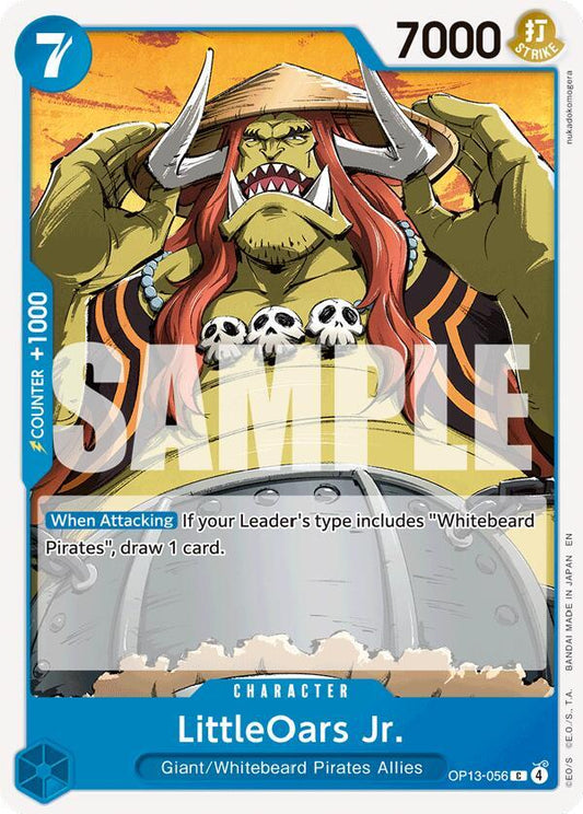 One Piece TCG! LittleOars Jr. - Carrying On His Will (OP13)