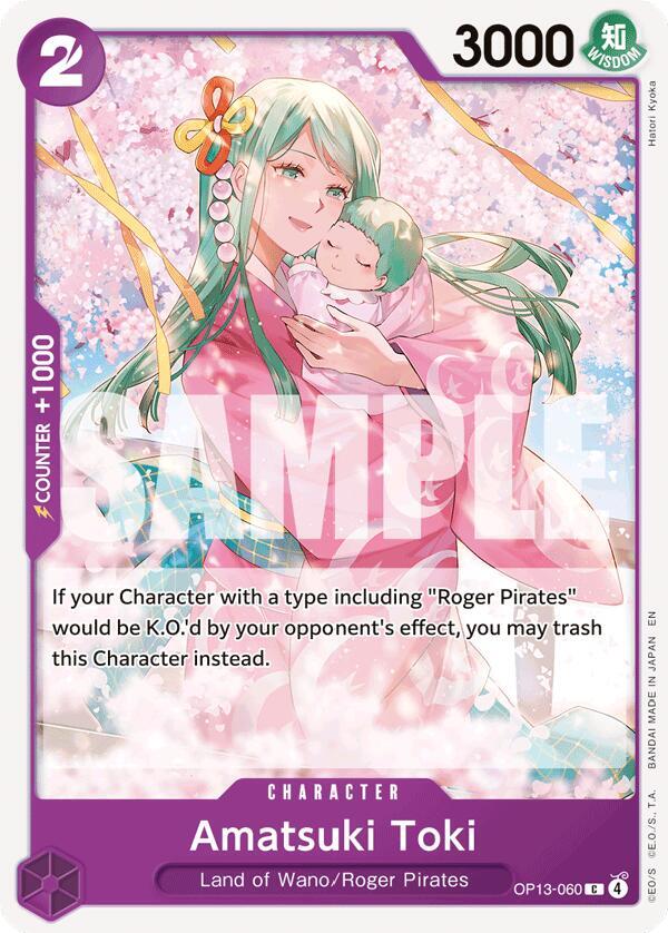 One Piece TCG! Amatsuki Toki - Carrying On His Will (OP13)