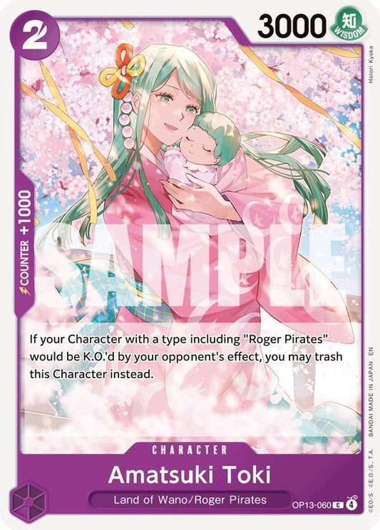 One Piece TCG! Amatsuki Toki - Carrying On His Will (OP13)