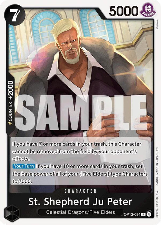 One Piece TCG! St. Shepherd Ju Peter - Carrying On His Will (OP13)