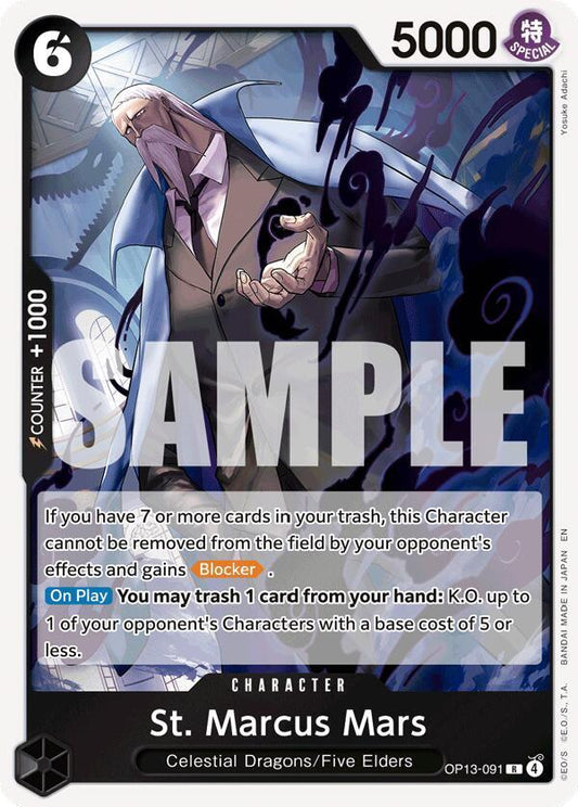 One Piece TCG! St. Marcus Mars - Carrying On His Will (OP13)