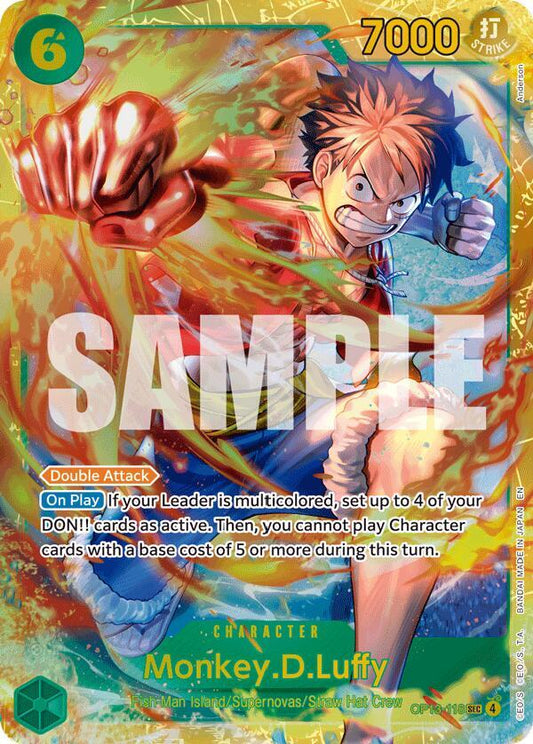 One Piece TCG! Monkey.D.Luffy (118) - Carrying On His Will (OP13)
