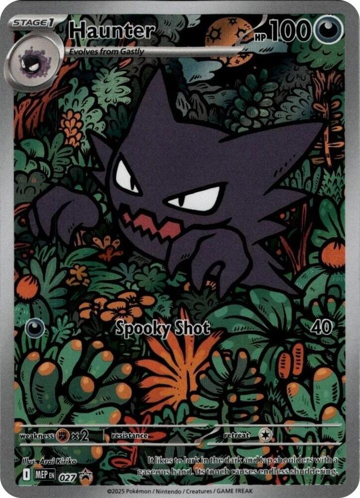 Pokemon TCG! Haunter - 027 - ME: Mega Evolution Promo (MEP)