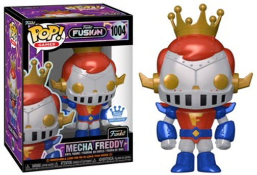 Funko Pop! Funko Fusion - Mecha Freddy 1004 Funko Shop Exclusive + Free Protector