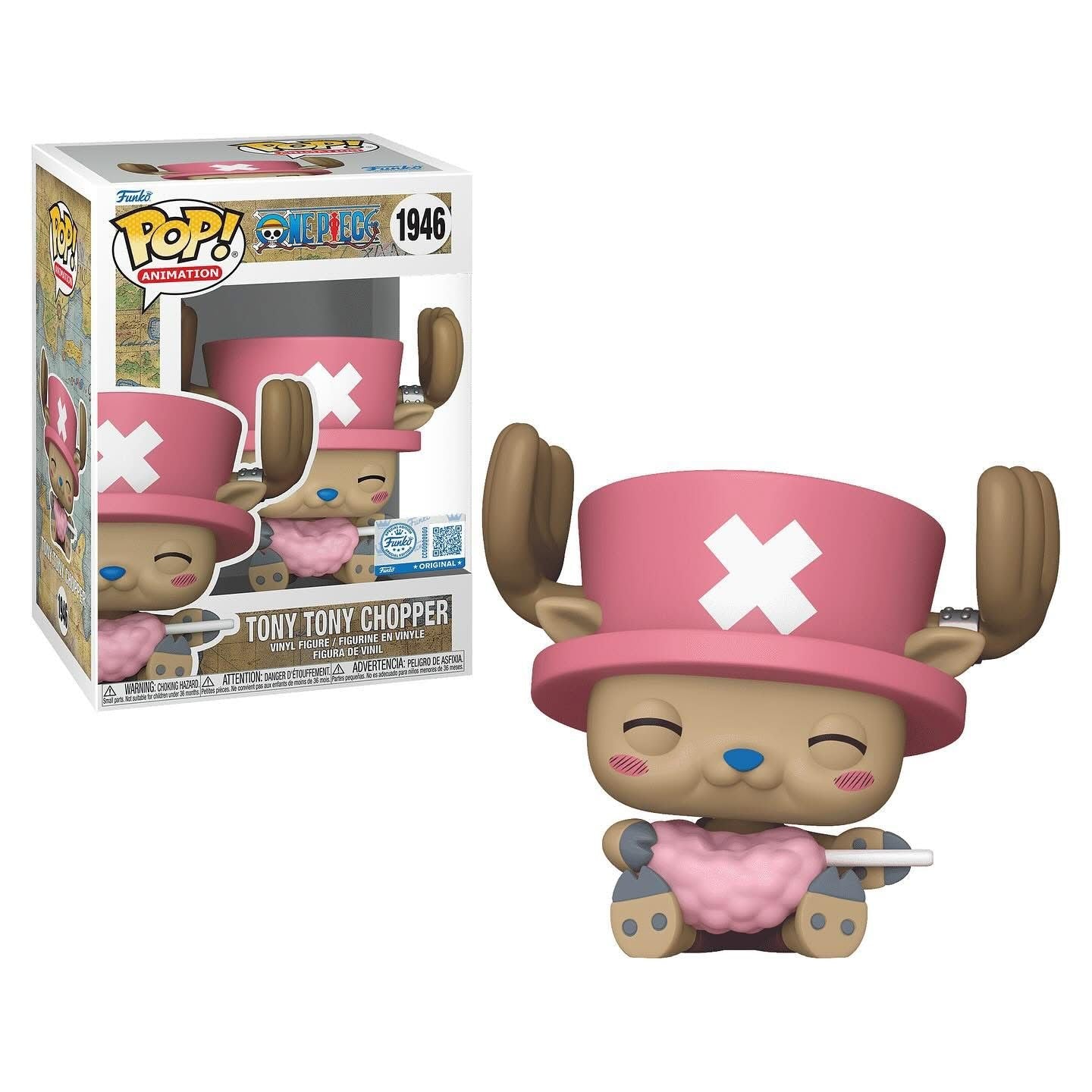 Funko Pop! One Piece Tony Tony Chopper 1946 Funko Special Edition + Pop Protector