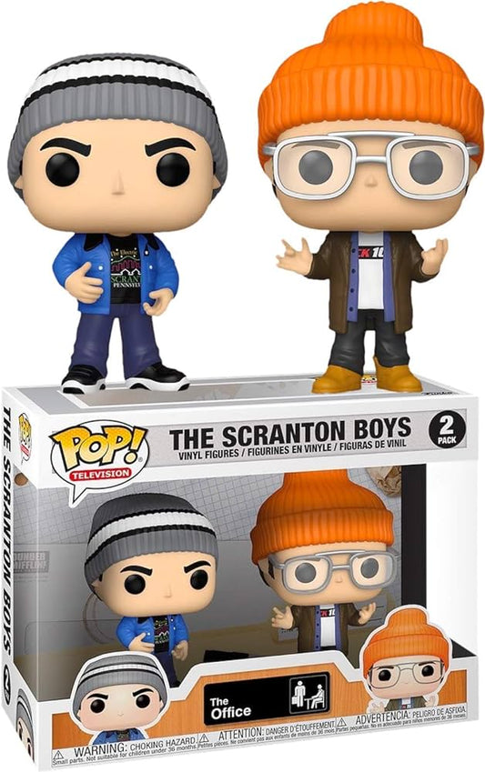 Funko Pop! The Office - The Scranton Boys : Mike and Dwight FYE Exclusive 2 Pack
