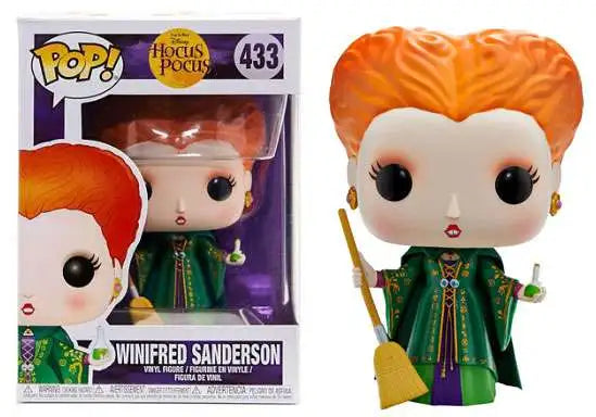 Funko Pop! Disney Hocus Pocus Winifred Sanderson 433 + Free Protector