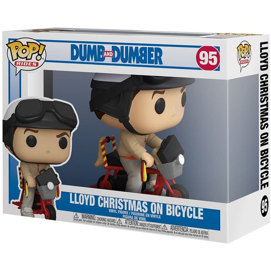 Funko Pop! Rides: Dumb and Dumber - Llyod Christmas on Bicycle 95