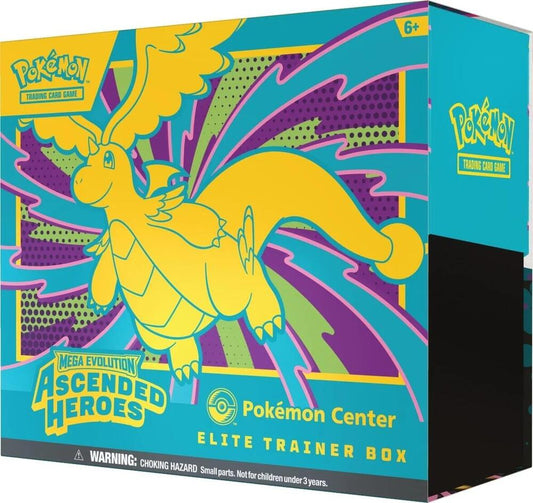 Pokemon TCG! Ascended Heroes Pokemon Center Elite Trainer Box (Exclusive) - ME: Ascended Heroes (ASC)