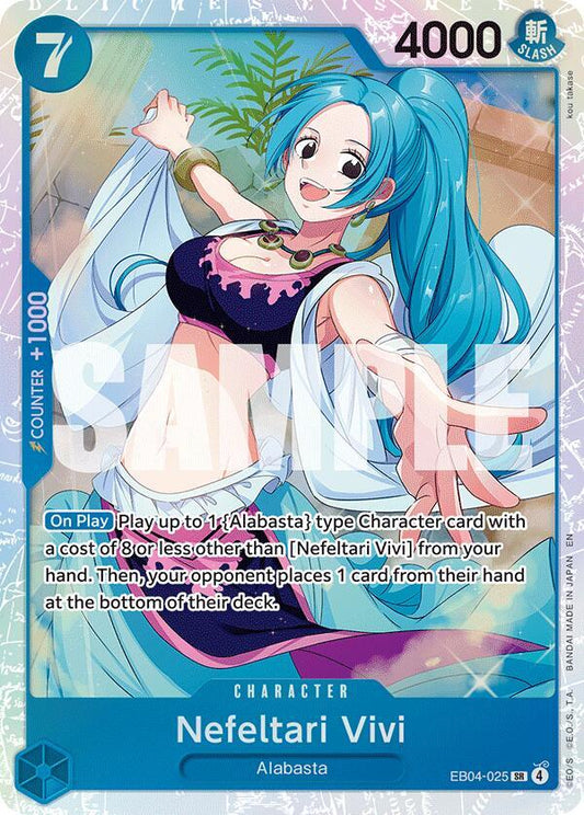 One Piece TCG! Nefeltari Vivi - The Azure Sea's Seven (OP14)