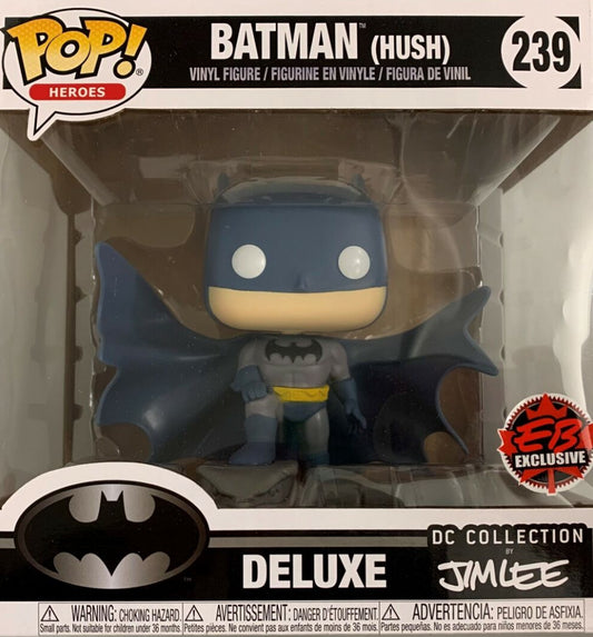 Funko Pop! DC Collection by Jimlee Batman (Hush) 239 EB Exclusive Deluxe Figure (window indent)