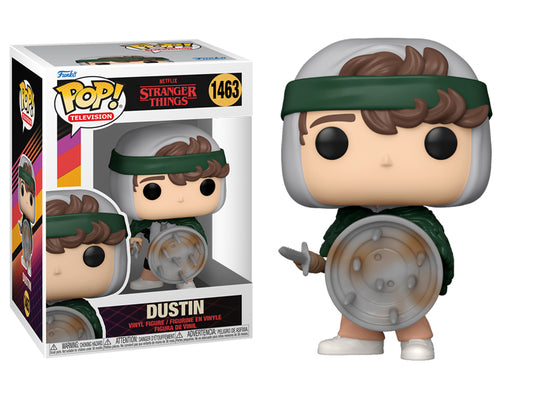 Funko Pop! Netflix Stranger Things Dustin 1463 + Free Protector