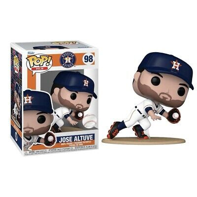 Funko Pop! MLB : Houston Astros : Jose Altuve 98 + Free Protector