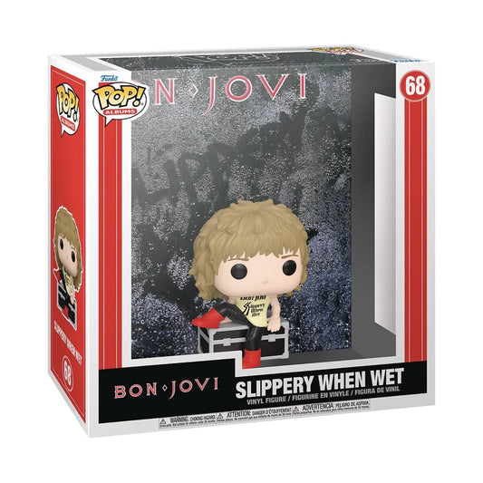 Funko Pop! Bon Jovi - Slippery When Wet 68 Album Cover