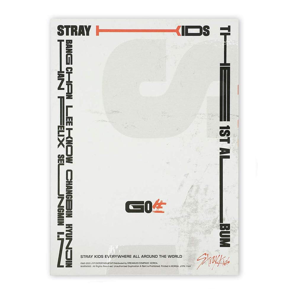 K-POP STRAY KIDS - VOL.1 [GO生] (Go Live) STANDARD EDITION A (YELLOW) VER.