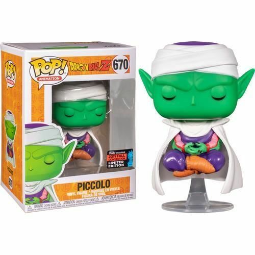 Dragon Ball Z - Piccolo Lotus Position #670 Pop Vinyl Funko NYCC 2019 Exclusive + PoP Protector