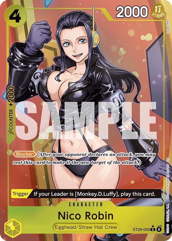 One Piece TCG! Nico Robin (Full Art) - Starter Deck 29: Egghead (ST-29)