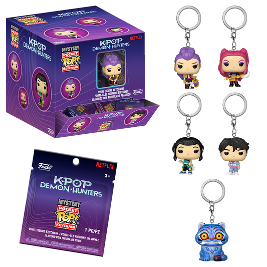 K-pop Demon Hunters Mystery Pocket Pop Keychain Blind Bag (One Variation Chosen at Random)