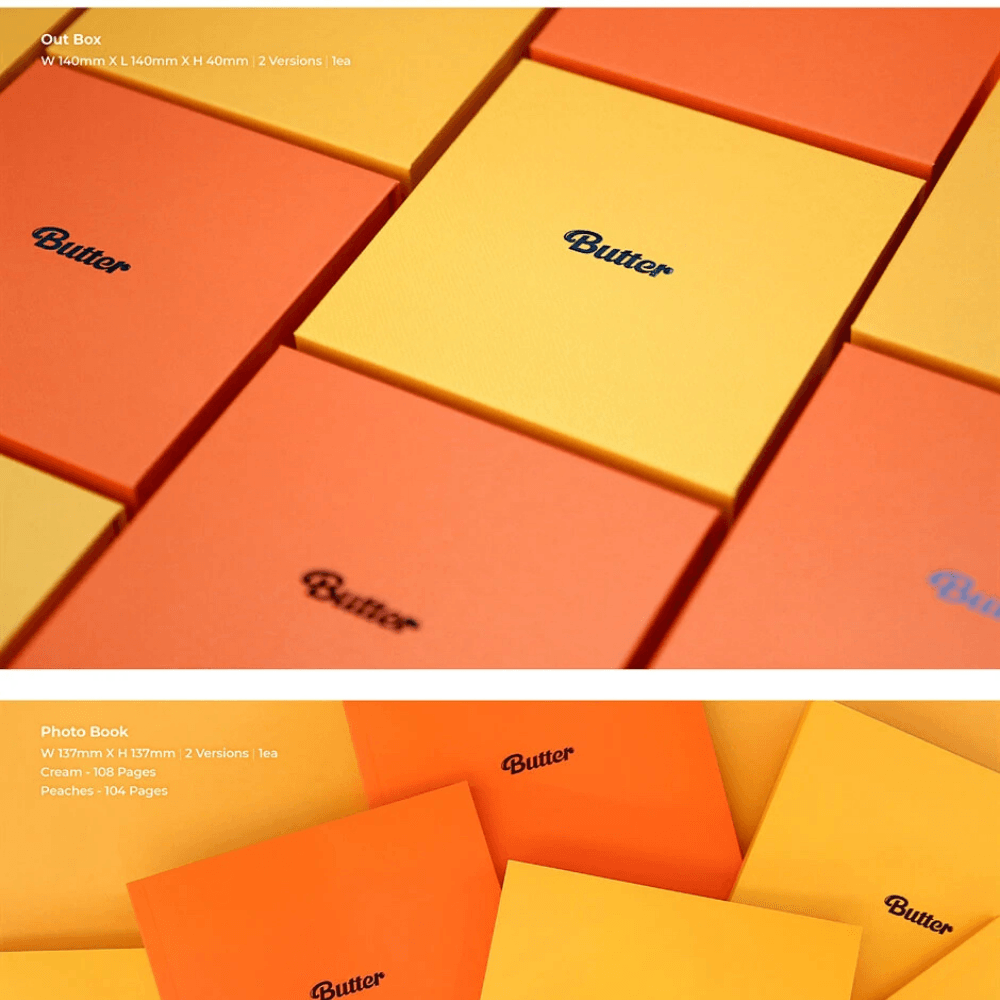 K-pop BTS Single Album [Butter] Peaches Ver.