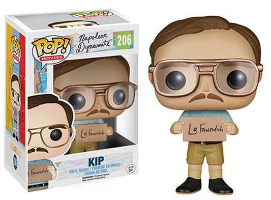 Funko Pop! Napoleon Dynamite - Kip 206 (VAULTED) + Free Protector