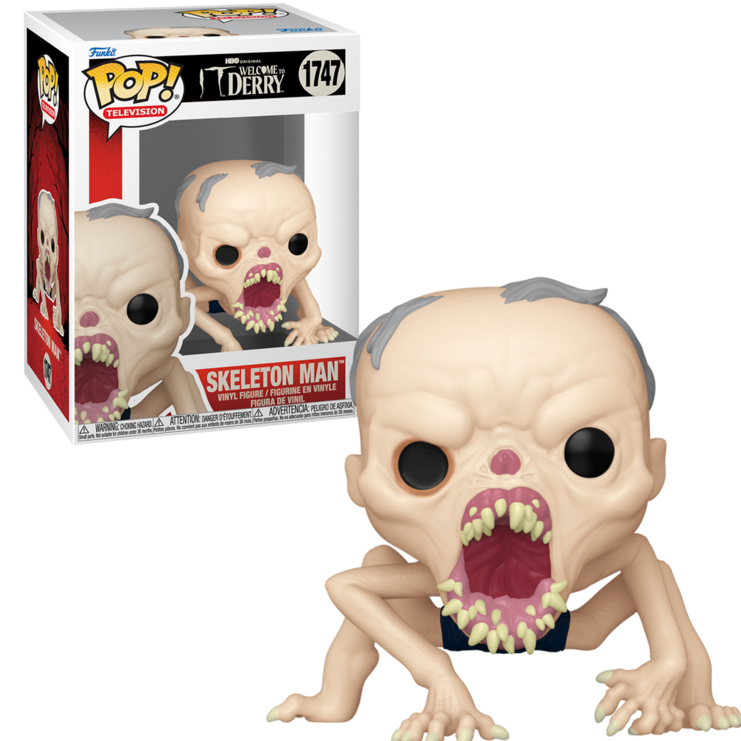 Funko Pop! IT : Welcome To Derry - Skeleton Man 1747 + Pop Protector