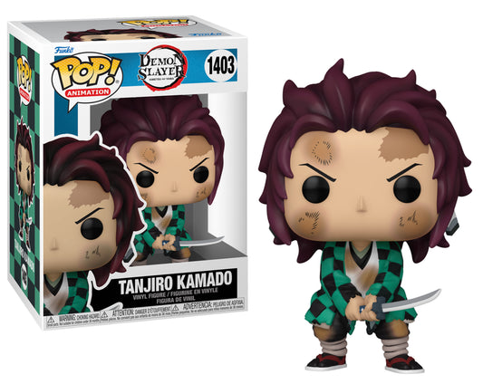 Funko Pop! Demon Slayer Tanjiro Kamado 1403 + Free Protector