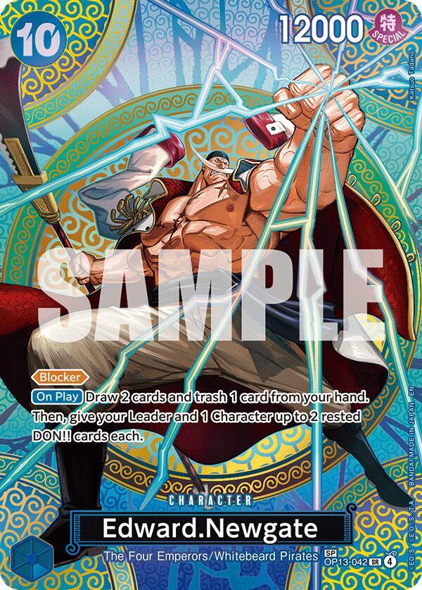One Piece TCG! Edward.Newgate (SP) - Adventure on Kami's Island (OP15-EB04)
