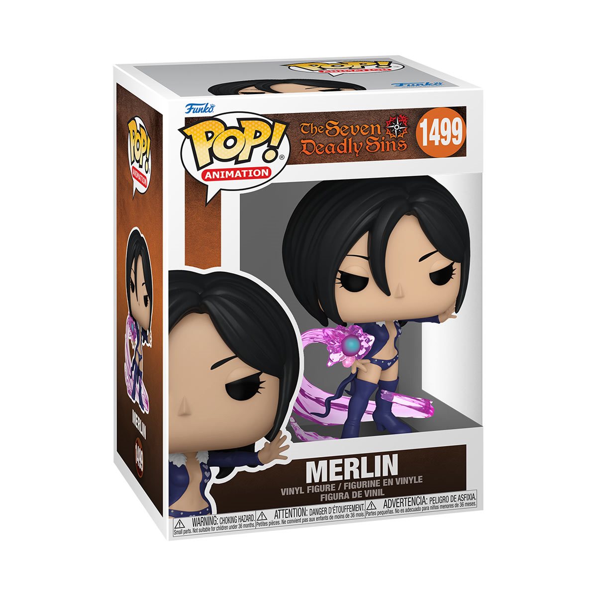 Seven Deadly Sins Merlin Funko Pop! Vinyl Figure #1499 + PoP Protector