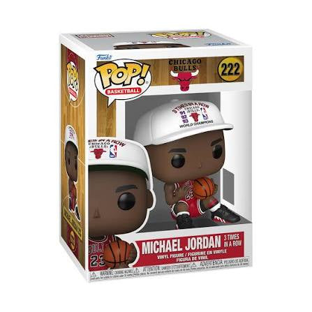 Funko Pop! NBA Chicago Bulls - Michael Jordan 222 Figure + Pop Protector