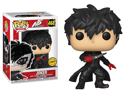 Funko Pop! Persona 5 Joker 468 CHASE + Free Protector