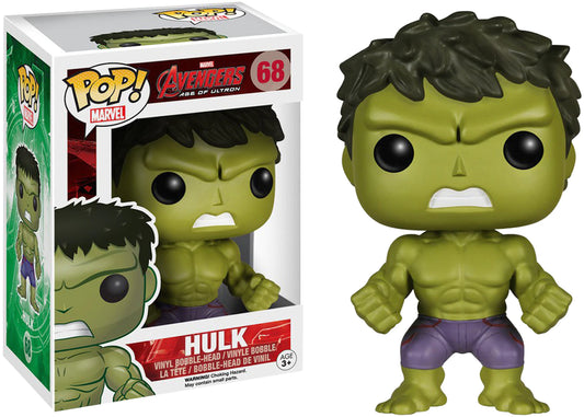 Funko POP! Marvel Avengers: Age of Ultron HULK #68 Bobble-Head Vinyl Figure