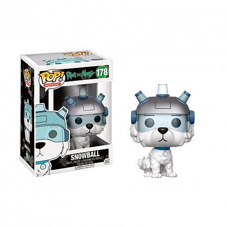 Funko Pop! Rick and Morty - Snowball 178 + Free Protector (VAULTED)