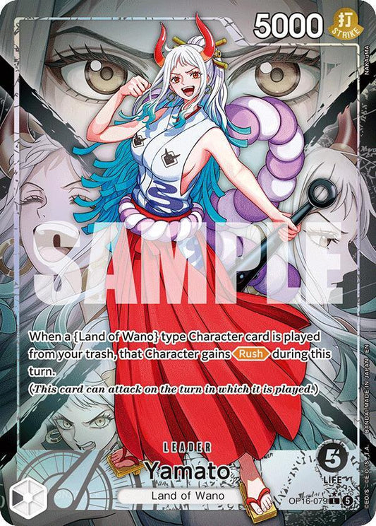 One Piece TCG! Yamato (079) (Alternate Art) - The Time of Battle (OP16)