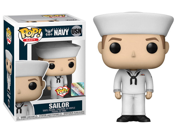 Funko Pop! America’s Navy Sailor USN Pops with Purpose + Free Protector