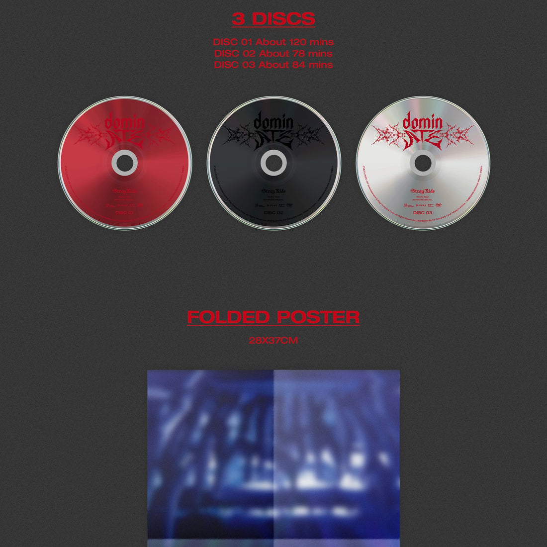 K-POP STRAY KIDS WORLD TOUR <dominATE SEOUL> DVD