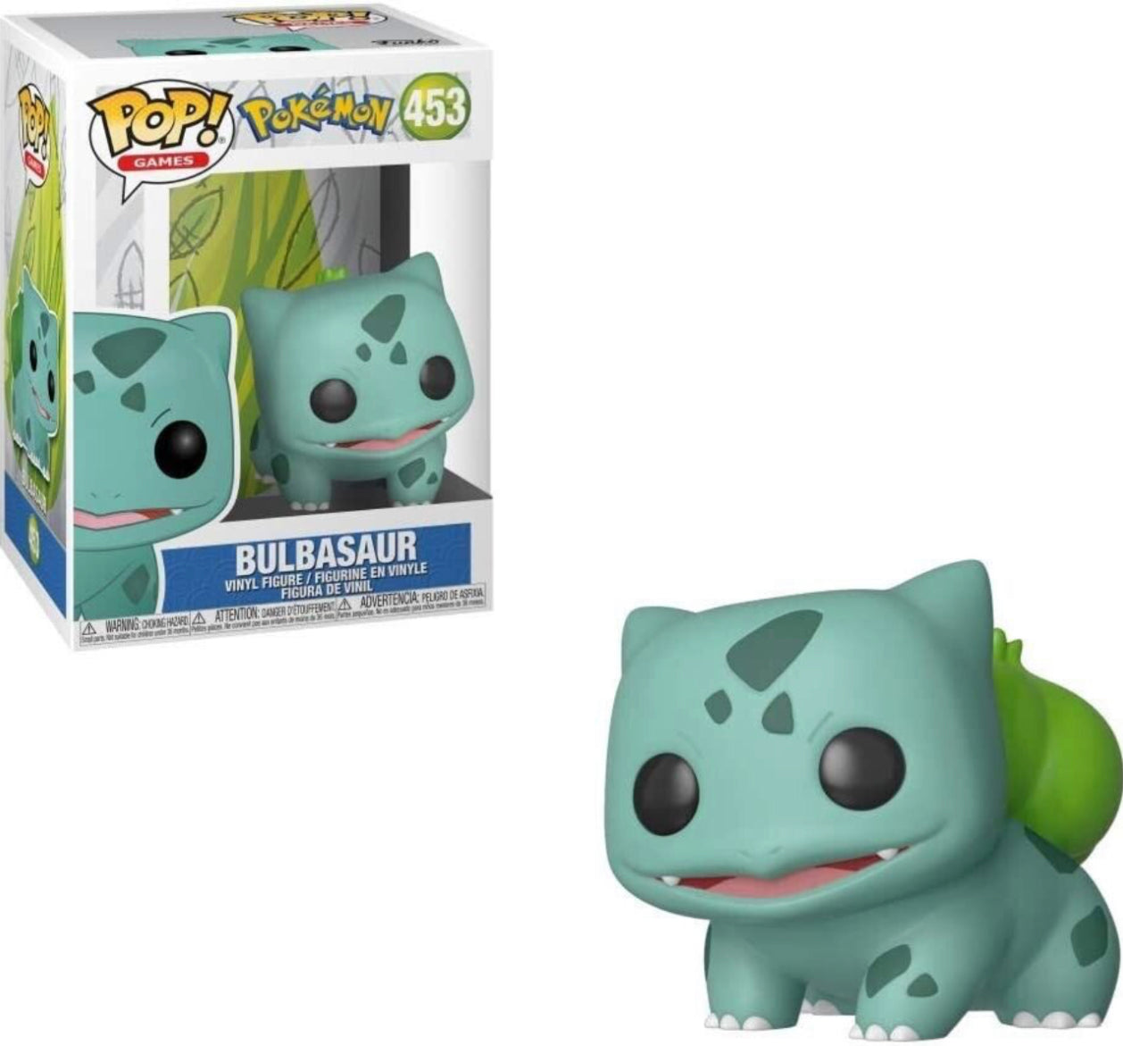 Funko Pop! Pokémon Bulbasaur 453 + Free Protector