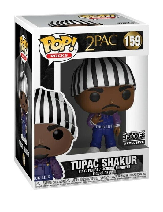 Funko Pop! 2Pac - Tupac Shakur 159 FYE Exclusive + Protector