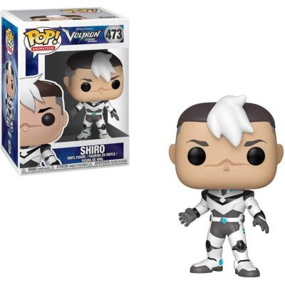 Funko Pop! DreamWorks Voltron Legendary Defender : Shiro 473 + Pop Protector